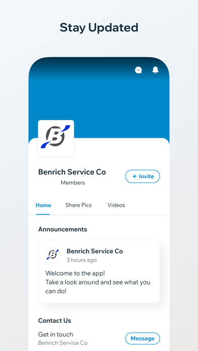Benrich Service Screenshot