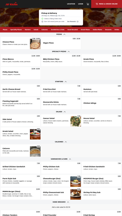 J&F Kitchen Screenshot