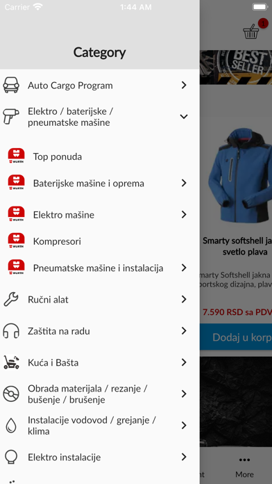 Wurth Serbia Screenshot