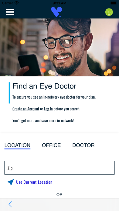 VSP Vision Care On the Go Screenshot