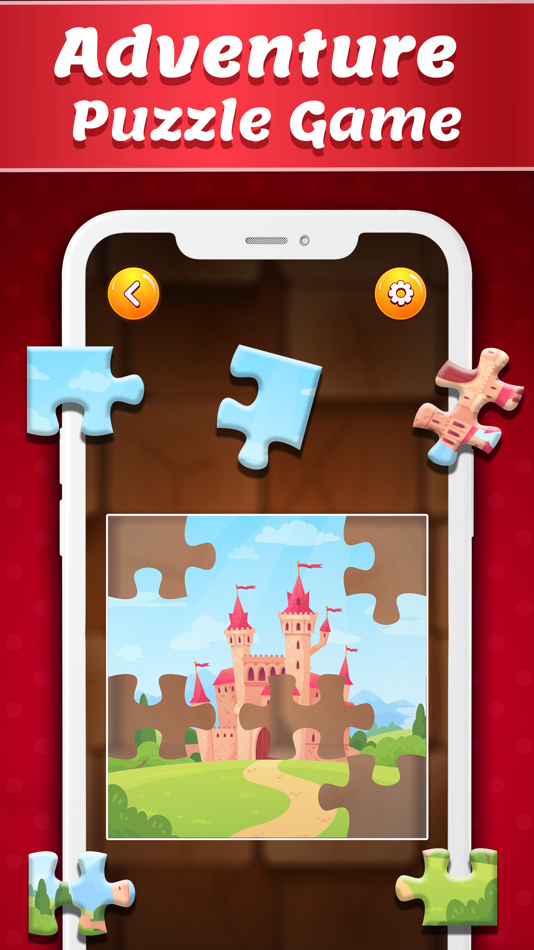 #5. Jigsaw Puzzle - Brain Game (iOS) By: Sunil Zalavadiya