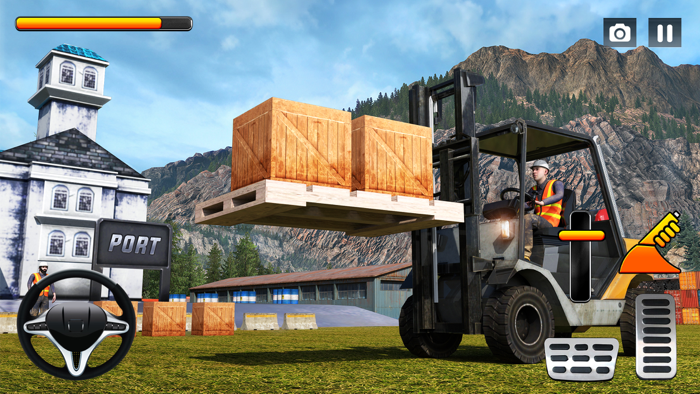 Forklift Excavator Games 2022