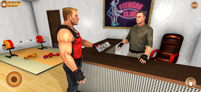 Idle Fitness Gym Life Games 3D