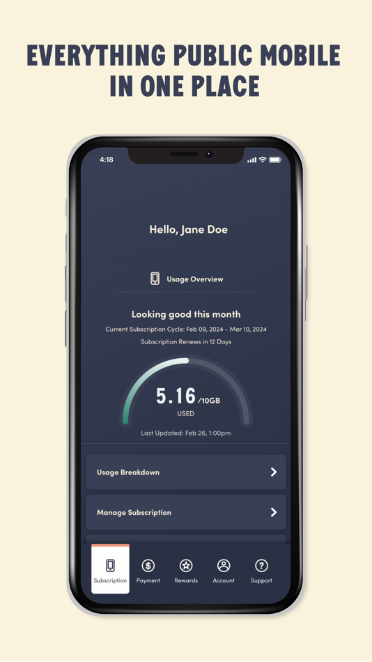 #3. Public Mobile (iOS) Podle: TELUS Communications Inc.
