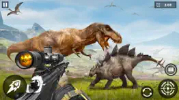 jurassic dinosaur hunting game iphone screenshot 2