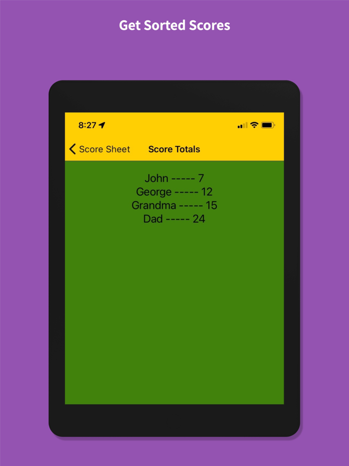 PlayNine Scorekeeping App