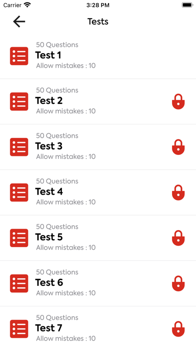 United Kingdom Driving Test Screenshot