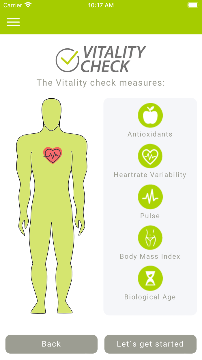 biozoom Vitality Check