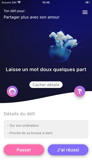 Capture d'écran de UCan sur iPhone 6