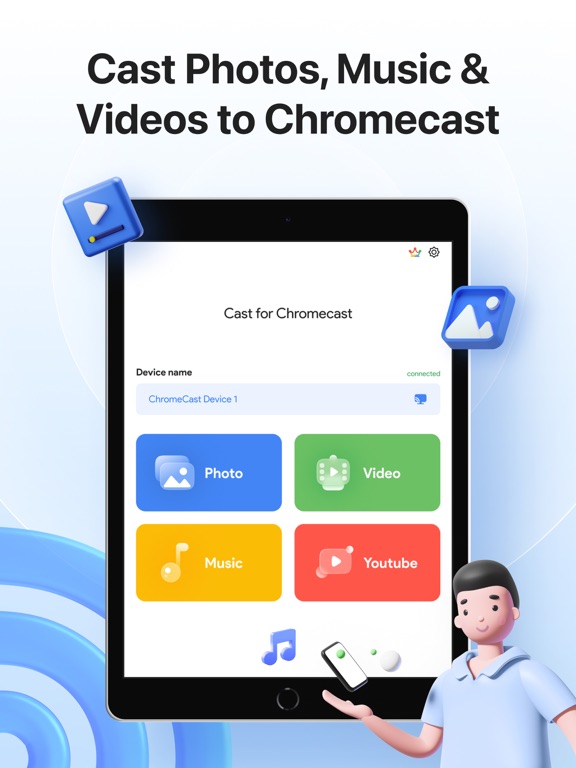 Screenshot #4 pour ChromeTV: Cast & Top Channels