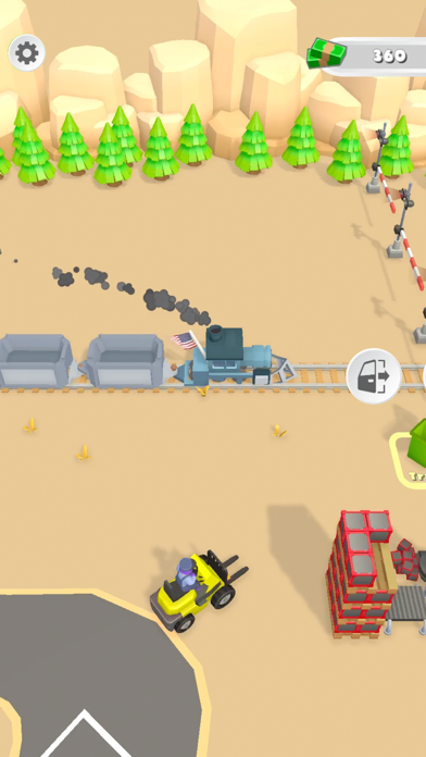 Cargo Train Station 3D Screenshot