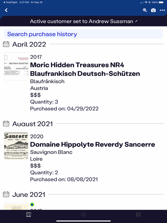 Screenshot #6 pour Preferabli Manager