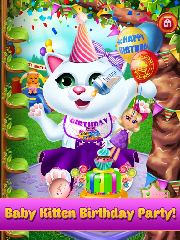 Screenshot #5 pour New Baby Pet Kitten Cat Games