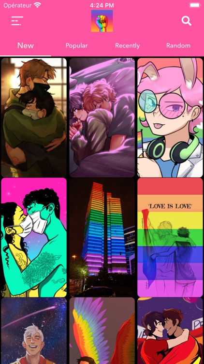 LGBTQ+ PRIDE Wallpaper Rainbow