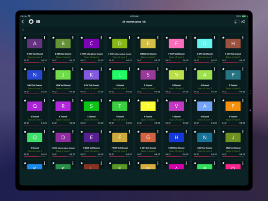 GSE SMART IPTV PRO iPad screenshot 3 - Entertainment app