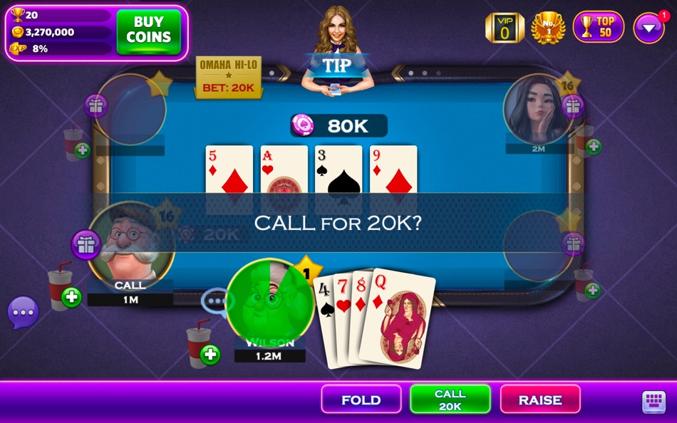 #2. Omaha Poker - Vegas Night (macOS) By: Simple Game