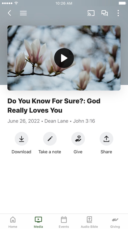 #3. Oaks Community Church Dahinda (iOS) Podle: The Oaks Community Church of Spoon Valley Inc