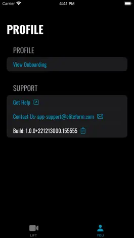 Game screenshot EliteForm Lift Tracker hack