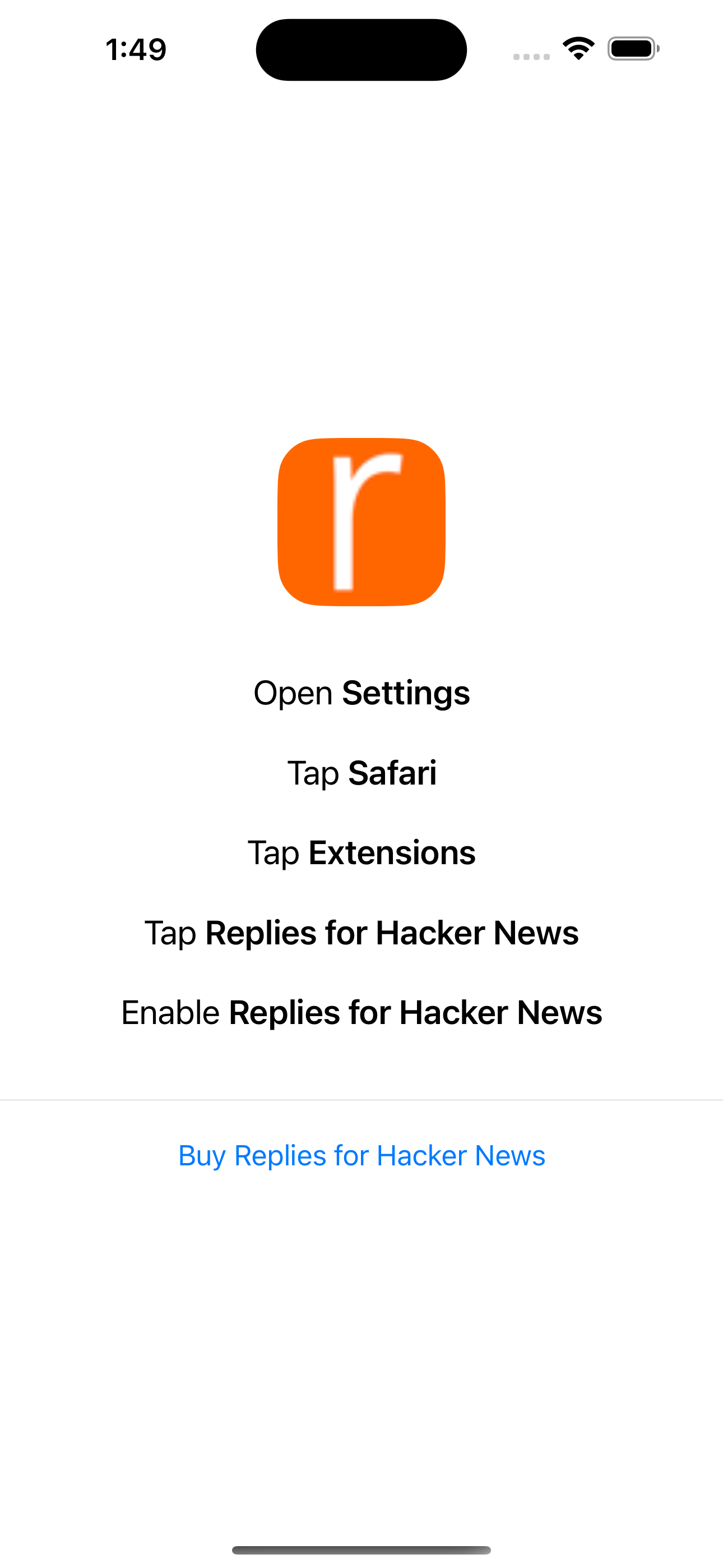 Replies for Hacker News