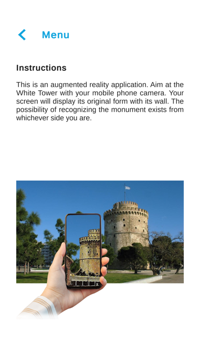 WhiteTowerARApp Screenshot