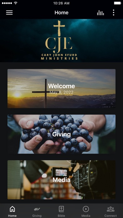 Cary John Efurd Ministries Screenshot