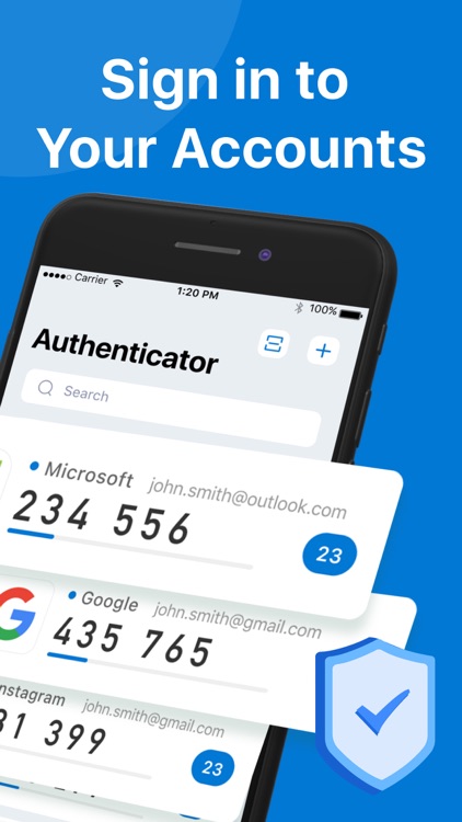 Authenticator App - 2FA Auth