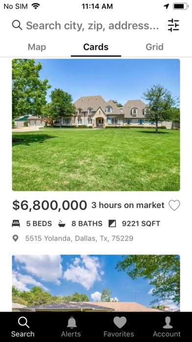 Dallas Home Finder Screenshot