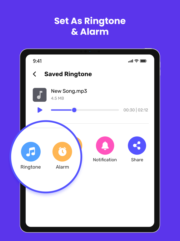 Ringtone Maker 17 iPad screenshot