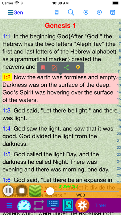 World English Bible Audio Book Screenshot