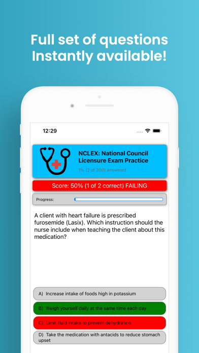 NCLEX Exam Screenshot