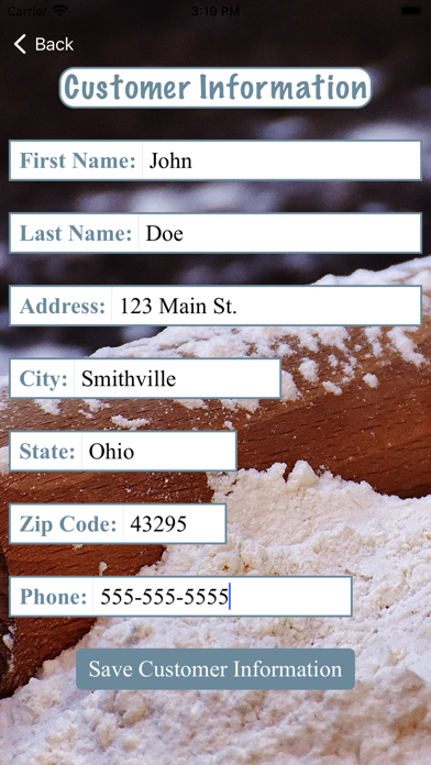 Home Bake Shop Assistant Screenshot