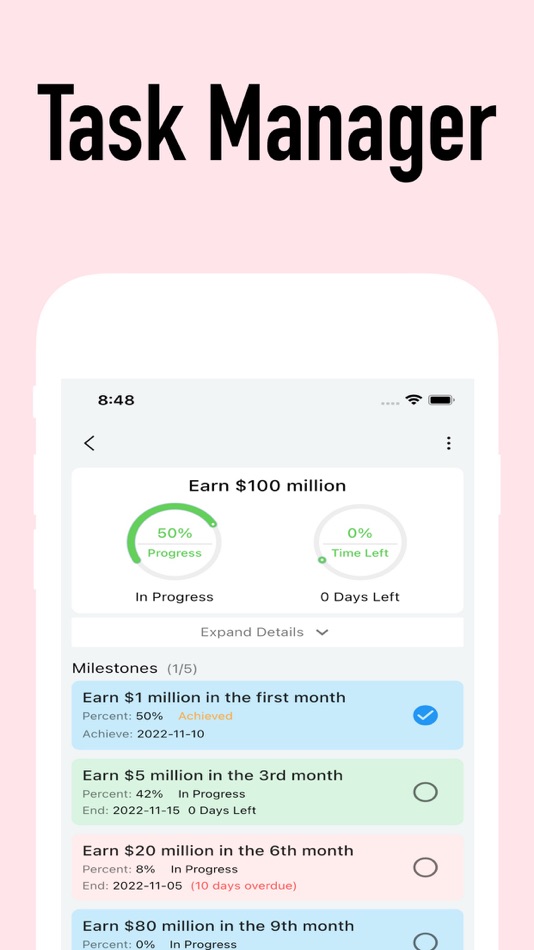 #2. Goal Tracker - Plan Setting (iOS) Által: Heyou Co., Ltd.
