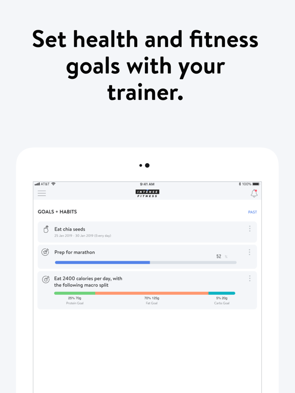 Intense Fitness iPad screenshot 4 - Health & Fitness app