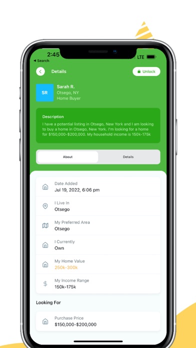 Qazzoo : Real Estate Leads Screenshot