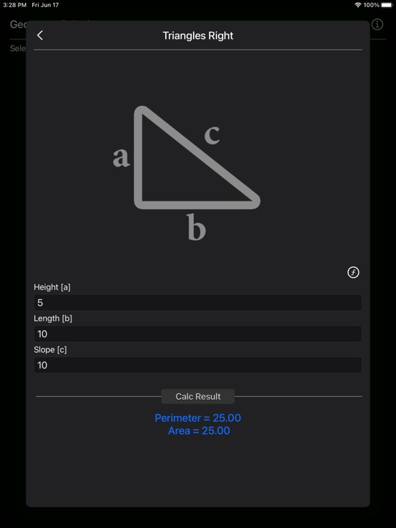 Geometry Calculator Plus screenshot 12