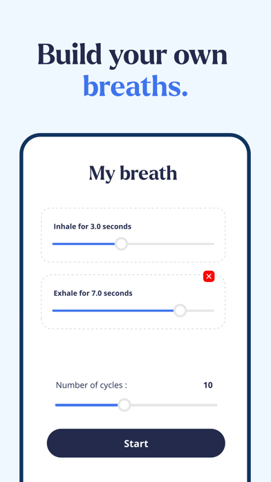 breathin: breathing exercises Screenshot