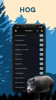hog magnet - hog hunting calls iphone screenshot 1