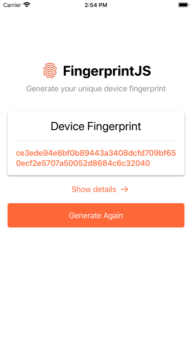 FingerprintJS Showcaseのおすすめ画像2