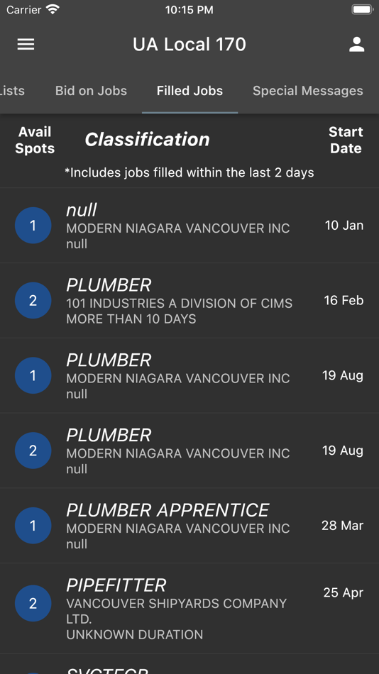 #6. UA Local 170 (iOS) 由: United Association of Plumbers and Pipefitters Local 170