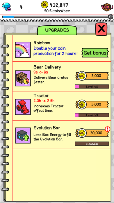 Bear Evolution Screenshot