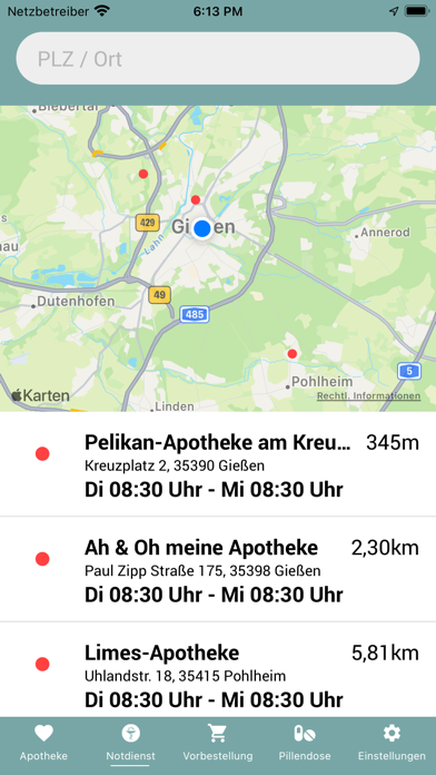 Nikolaus- & St.Anna-Apotheke Screenshot