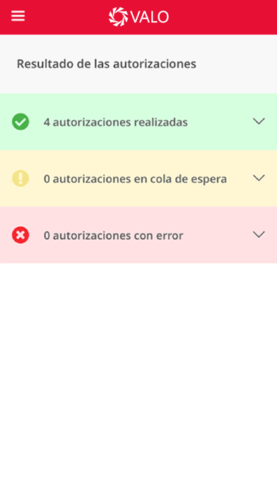 VALO – Banca Móvil Screenshot