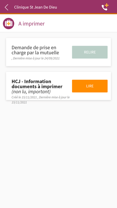 Clinique Saint Jean De Dieu Screenshot