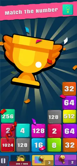 Game screenshot Drop the Number: Puzzle Merge apk