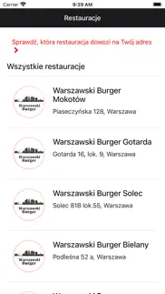 How to cancel & delete warszawski burger 1