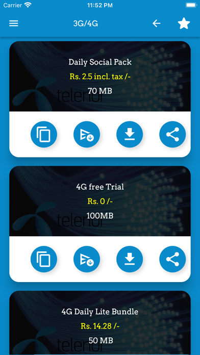 All Network Packages 2023 Screenshot