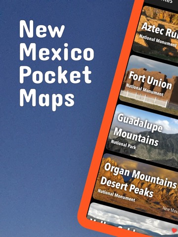 New Mexico Pocket Mapsのおすすめ画像1