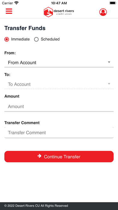 Desert Rivers CU Mobile Screenshot
