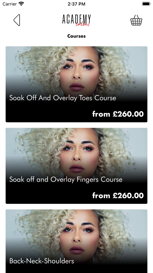 #6. Academy Salons (iOS) Podle: Academy Two Ltd