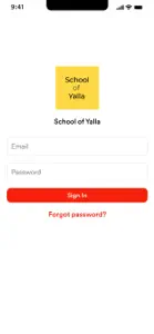 School of Yalla screenshot #1 for iPhone